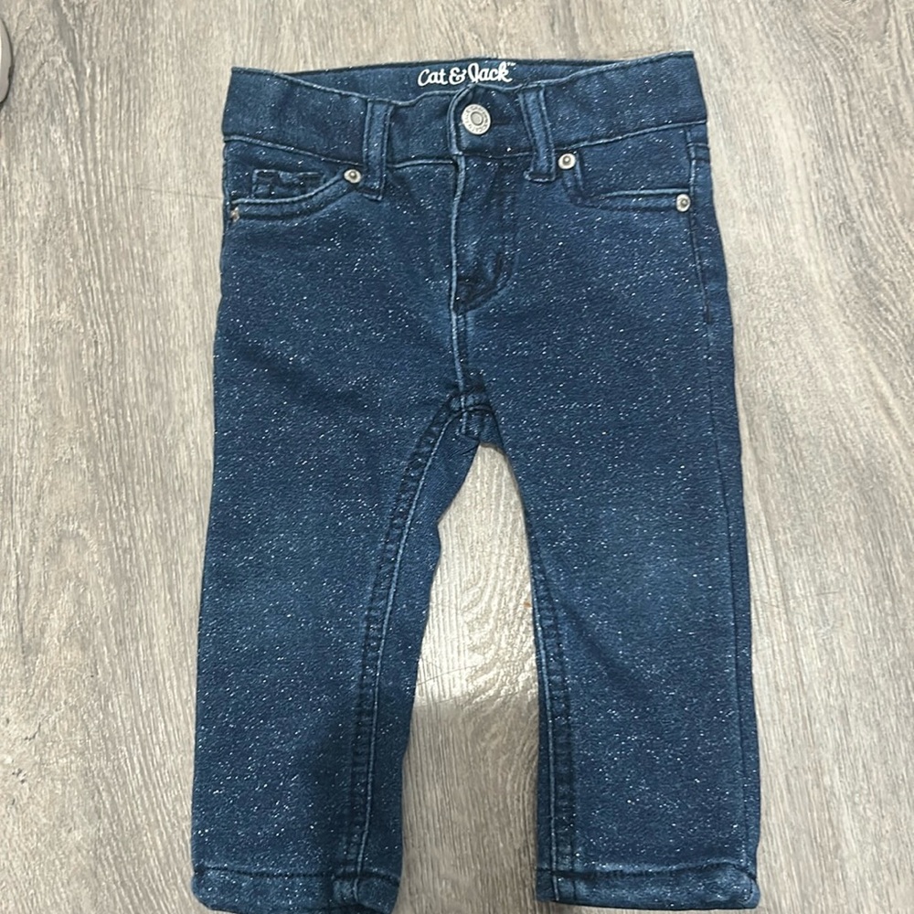Glitter jeans
